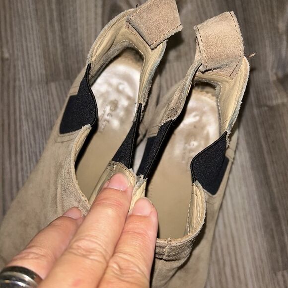 RAG & BONE WALKER NUBUCK CHELSEA BOOT IN TAN SUEDE SIZE 7 (38) EUC - Picture 7 of 11